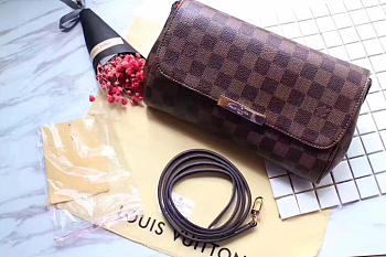 Louis Vuitton Favorite MM Monogram Bag Coffee 40718