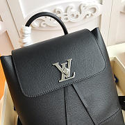 Louis Vuitton Lockme Backpack Black M52734 - 6