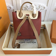 Louis Vuitton Lockme Backpack Pink white M52734 - 2