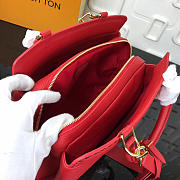 Louis Vuitton Vosges MM Monogram Empreinte Leather Handbags Red - 2