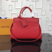 Louis Vuitton Vosges MM Monogram Empreinte Leather Handbags Red - 1