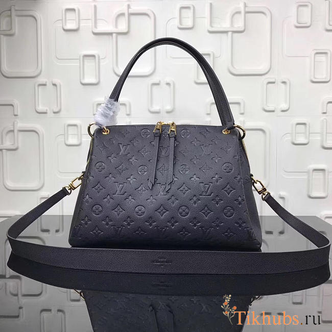 Louis Vuitton Monogram Empreinte Leather Bag Black M43719 - 1