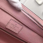 Louis Vuitton Vaneau Cuir Ecume Leather Handbag Pink - 2