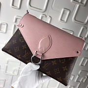 Louis Vuitton Saint Michel Monogram Epi Leather Bag With Pink M44033 - 6