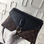 Louis Vuitton Saint Michel Monogram Epi Leather Bag With Black M44033 - 4