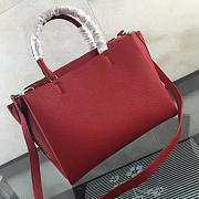 Louis Vuitton Lockmeto Calfskin Handbags Red M54570 - 2