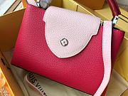 Louis Vuitton Leather Capucines Bag N94519 Rose Red - 4