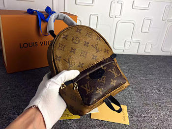 Louis Vuitton Palm Springs monogram canvas Mini Backpack M41562 Khaki