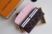 Louis Vuitton Emilie Pink Wallet M64202 - 6