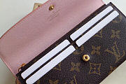 Louis Vuitton Emilie Pink Wallet M64202 - 3