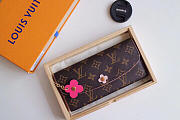 Louis Vuitton Emilie Rose Red Wallet M64202 - 1