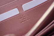 Louis Vuitton ZIPPY Pink WALLET Monogram Empreinte Leather - 4