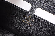 Louis Vuitton ZIPPY Black WALLET Monogram Empreinte Leather - 4