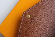 Louis Vuitton Original Monogram Envelope Brown Wallet M62235 - 5