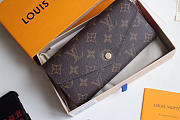 Louis Vuitton Original Monogram Envelope Red Wallet M62235 - 4