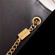 YSL Saint Laurent Black Bag with Gold Hardware - 6