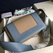 Celine Frame Blue and Khaki Tote bag - 5