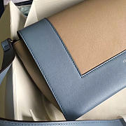 Celine Frame Blue and Khaki Tote bag - 2