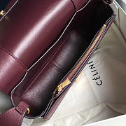 Celine Frame White Red Tote bag - 3