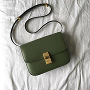 Celine Classic Green Bag in Box Calfskin Smooth Leather - 2