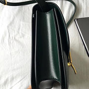 Celine Classic Blackish Green Bag in Box Calfskin Smooth Leather - 5