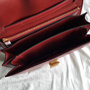 Celine Classic Red Bag in Box Calfskin Smooth Leather - 3