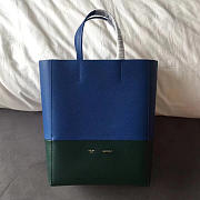 Celine Original Lambskin Leather Bucket Bag blue green - 3