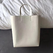 Celine Original Lambskin Leather Bucket Bag white - 1