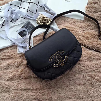 Chanel Original Leather Bag in Black