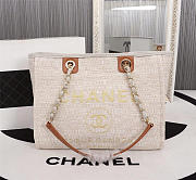 Chanel beach bag handle bag White - 6