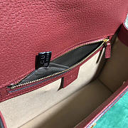 Gucci Sylvie shoulder Red bag leather 421882 - 4