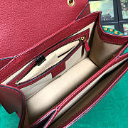 Gucci Queen Margaret small top handle bag in Red 476541 - 4