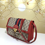 Gucci Queen Margaret Supreme medium shoulder bag in Red 524356 - 3