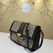 Gucci Queen Margaret Supreme medium shoulder bag in Black 524356 - 2