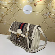 Gucci Queen Margaret Supreme medium shoulder bag in White 524356 - 4