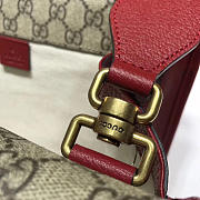 Gucci Supreme Belt Bag for Women with Red - 3