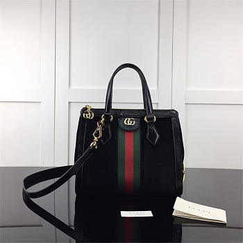 Gucci Ophidia small GG tote bag in Black 547551