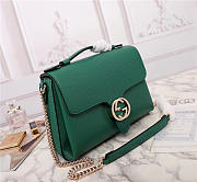 Gucci Orignial Calfskin Handbag in Green 510302 - 2