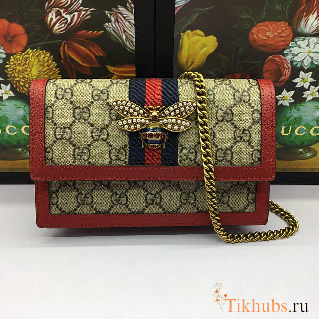 Gucci Queen Margaret handbag Red 476079 - 1