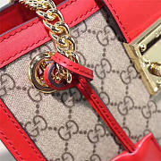 Gucci Padlock small shoulder bag 498156 Red - 2