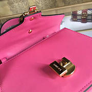 Gucci Sylvie leather mini bag in Pink 470270 - 6