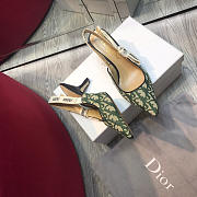 Dior Green Mid Heel shoes 6.5cm - 5