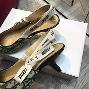 Dior Green Mid Heel shoes 6.5cm - 4