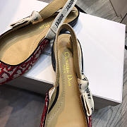 Dior Red Flat shoes - 5