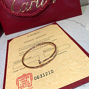 Cartier nail bracelet without diamonds - 2