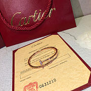 Cartier Nail Bracelet with Diamonds - 3