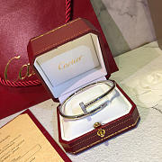 Cartier Nail Bracelet with Diamonds - 1