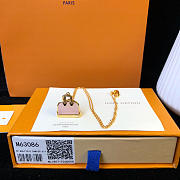 LV natural stone bag necklace - 3