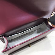 Chanel Leboy Lambskin Bag in Wine Red with Gold Hardware 67086 - 6