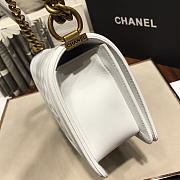 Chanel Leboy Lambskin Bag in White with Gold Hardware 67086 - 6